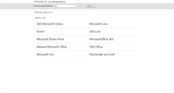 Desktop Screenshot of 365saturday.com